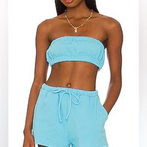 LOVERS + FRIENDS || Amy Bandeau Top in Arctic Blue - SZ Small 🩵NWT🩵